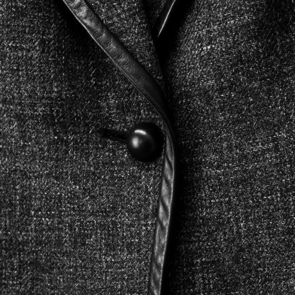 Robert Rodriguez Leather Trim Blazer - Picture 9 of 11